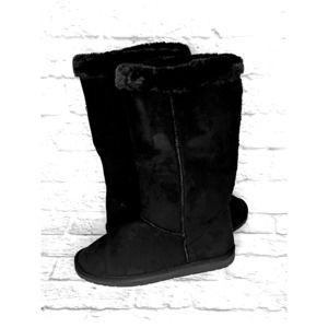 C Label Cupcake woolen lining suede mid-calf boots